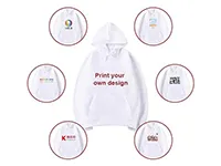 White Sublimation Hoodie
