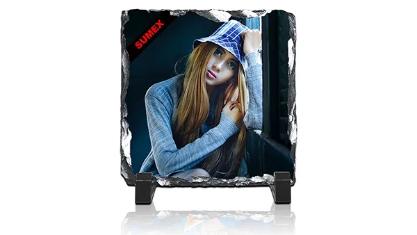 Sublimation Photo Rock Slate – Square