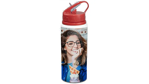 Sublimation Water Bottle with Handle & Spout Lid