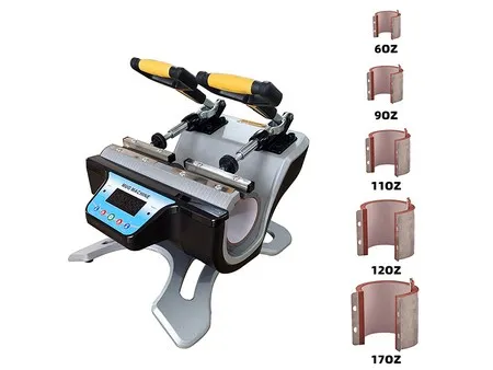 Double-Station 5-in-1 Mug Heat Press