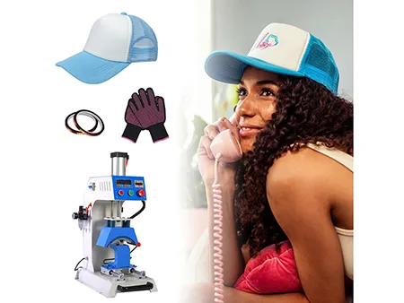 Pneumatic Cap Heat Press
