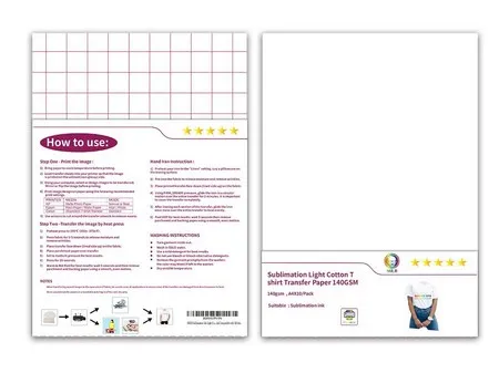 Sublimation Paper Sheets
