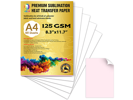 125g Premium Fast Dry Sublimation Heat Transfer Paper